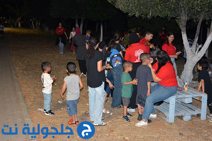 فعاليات ليلية باحضان الطبيعة في وادي قانا في جلجولية